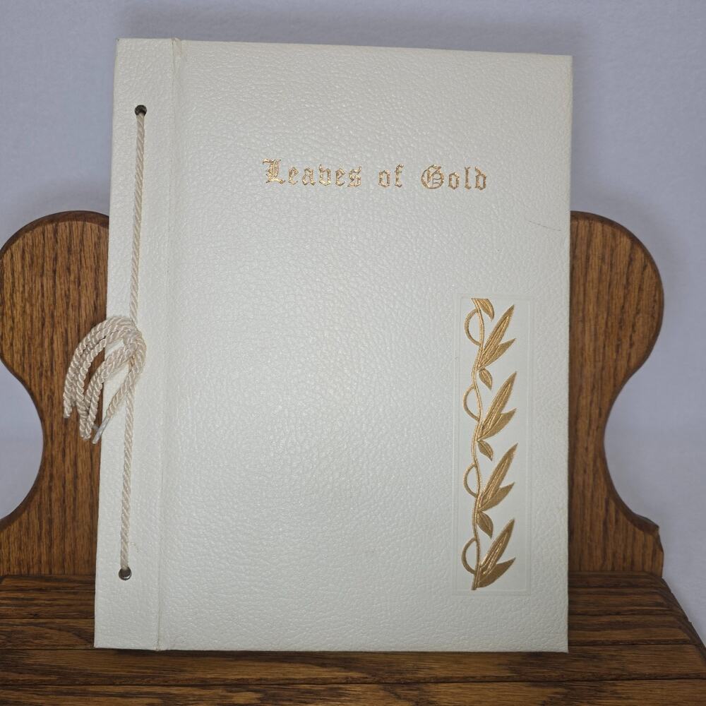 Vintage 1962 Leaves of Gold Clyde Francis Lytle 11th Printing Inspirational